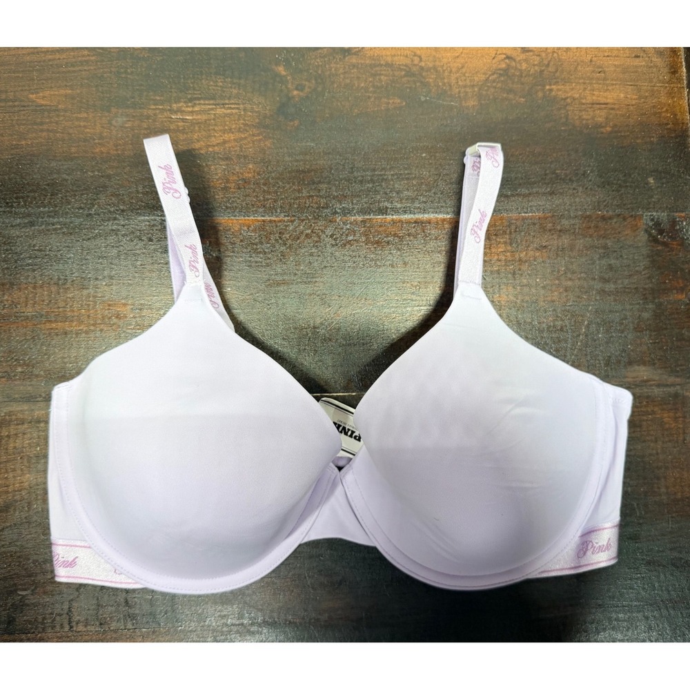 PINK Victoria's Secret Light Lavender T-Shirt Bra